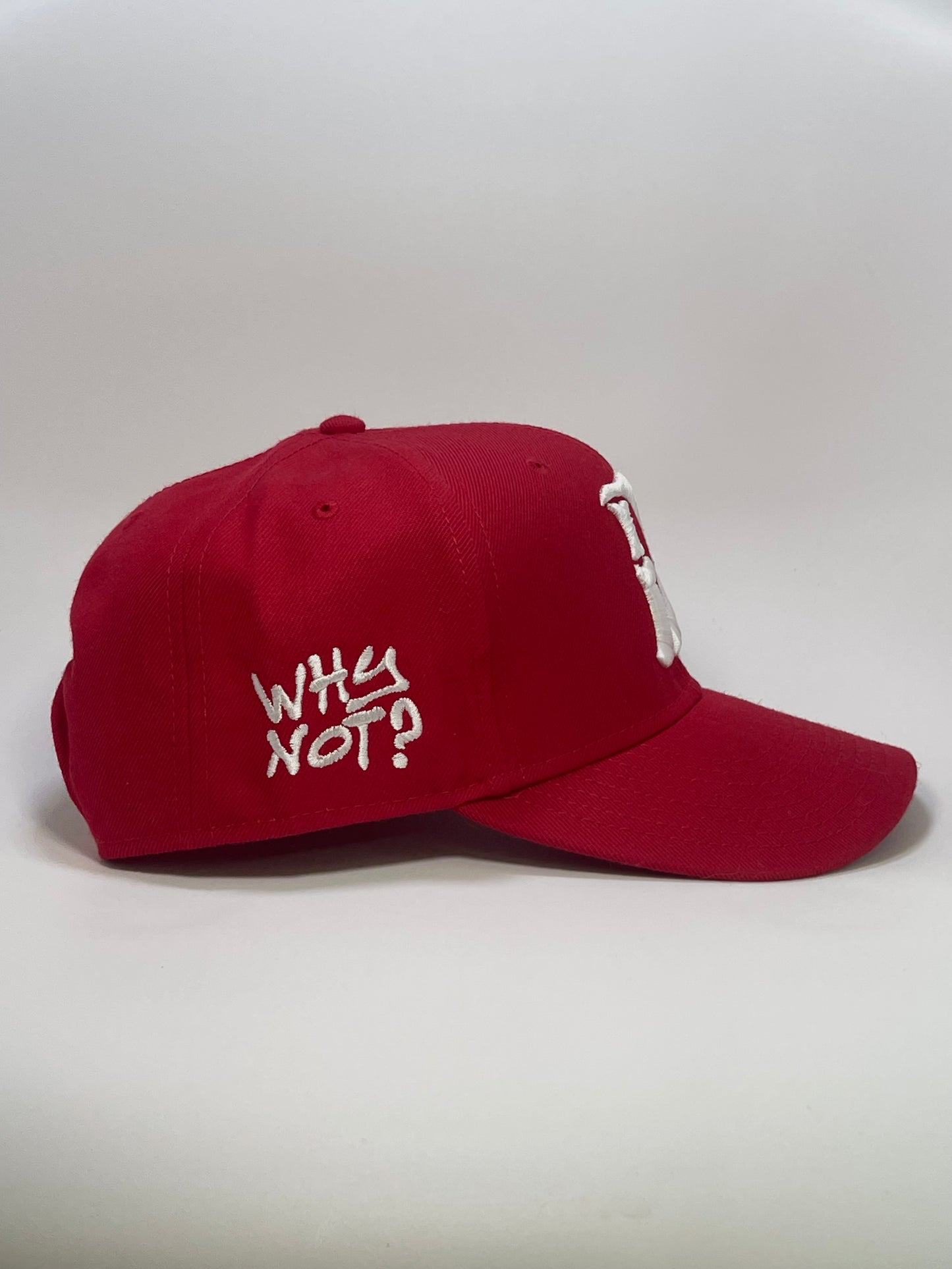 "WHY NOT?" Snapback - RED