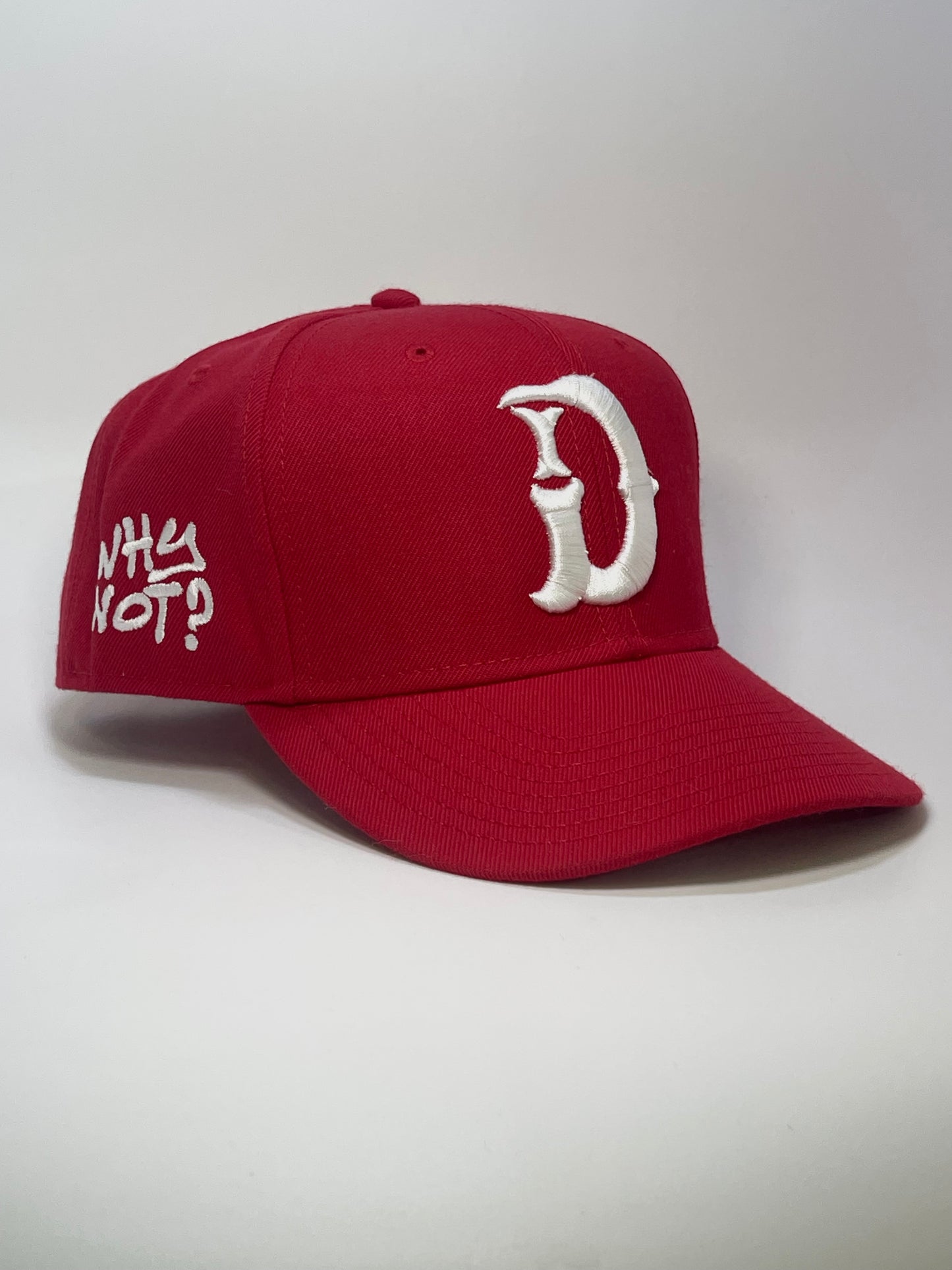 "WHY NOT?" Snapback - RED