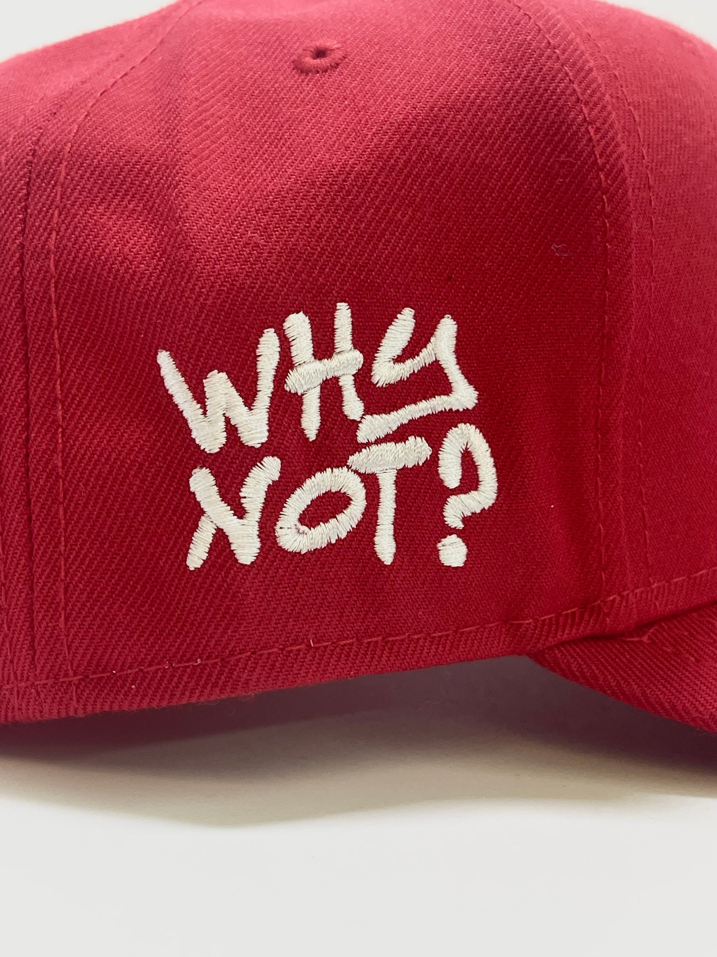 "WHY NOT?" Snapback - RED