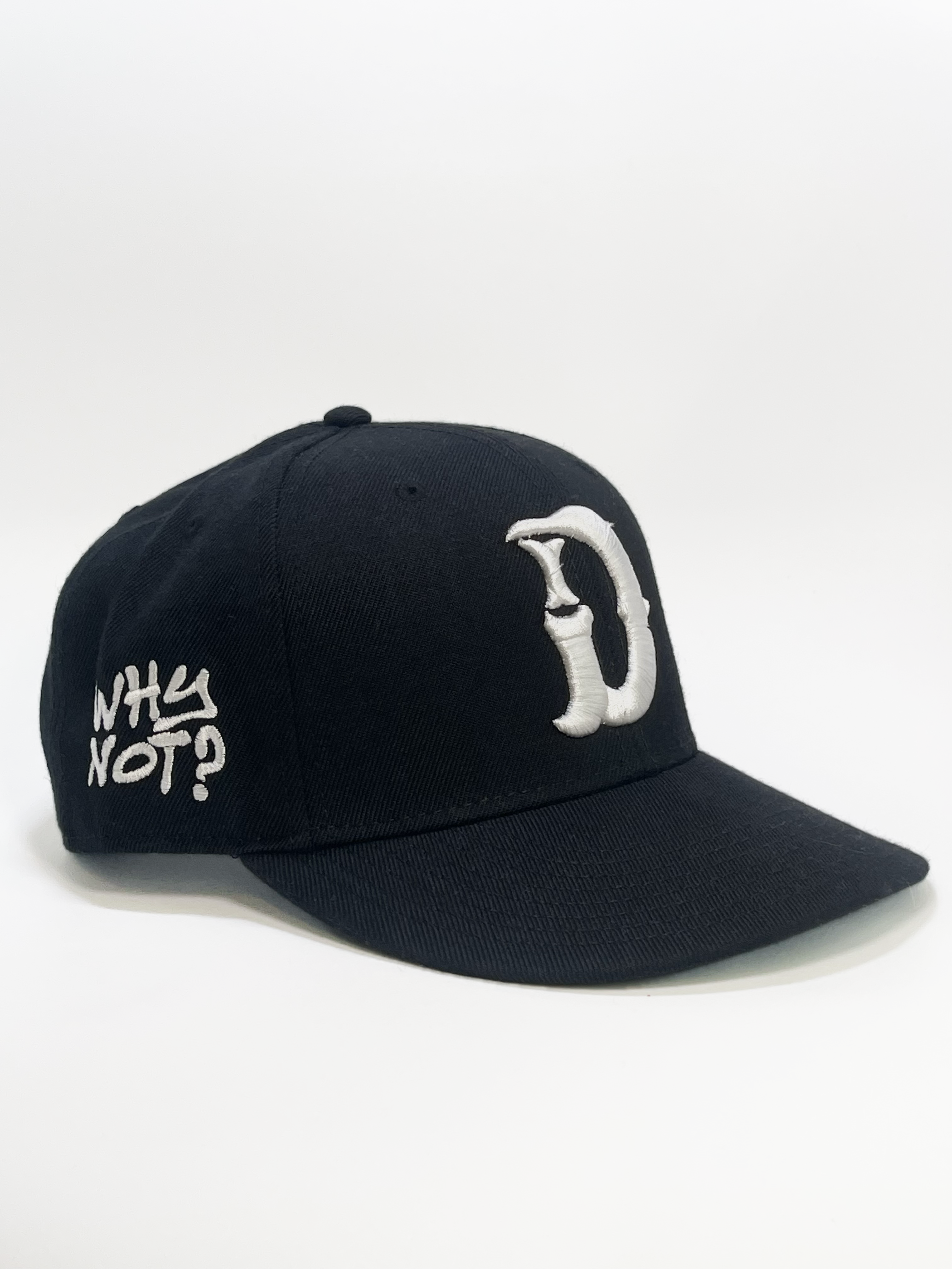 "WHY NOT?" Snapback - BLACK