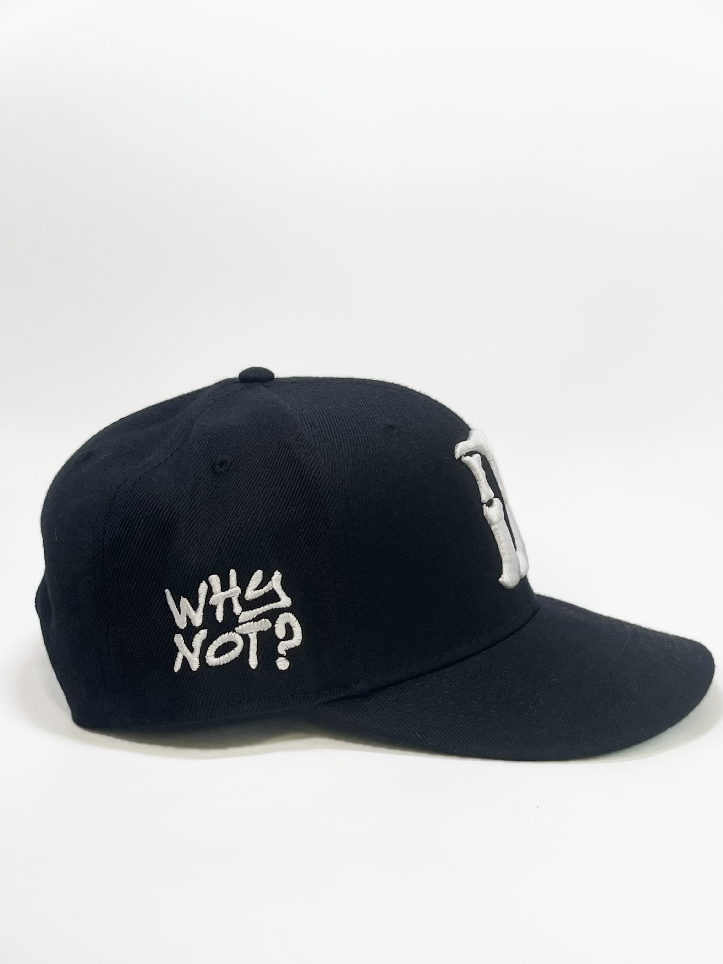 "WHY NOT?" Snapback - BLACK