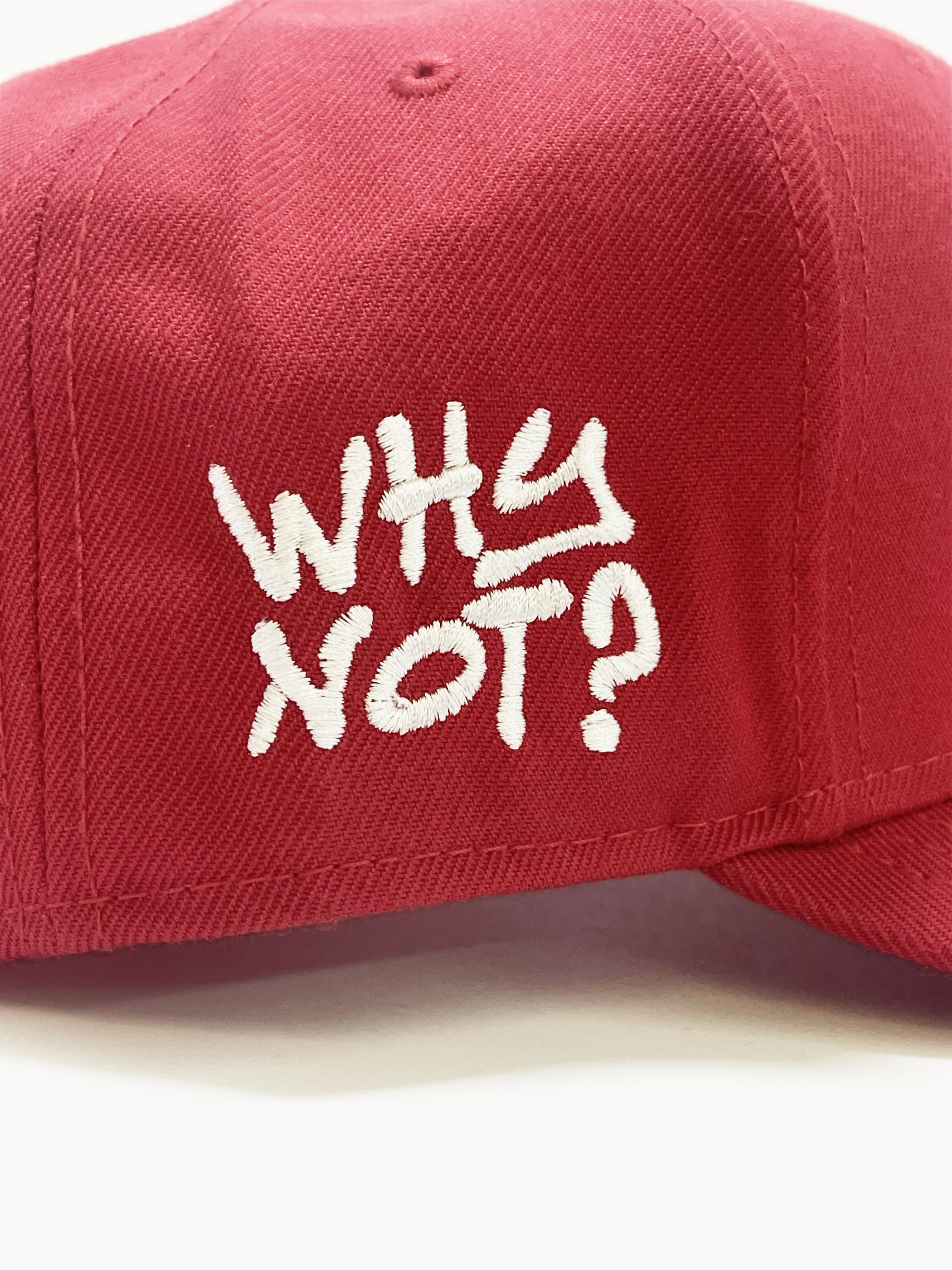 "WHY NOT?" Snapback - RED