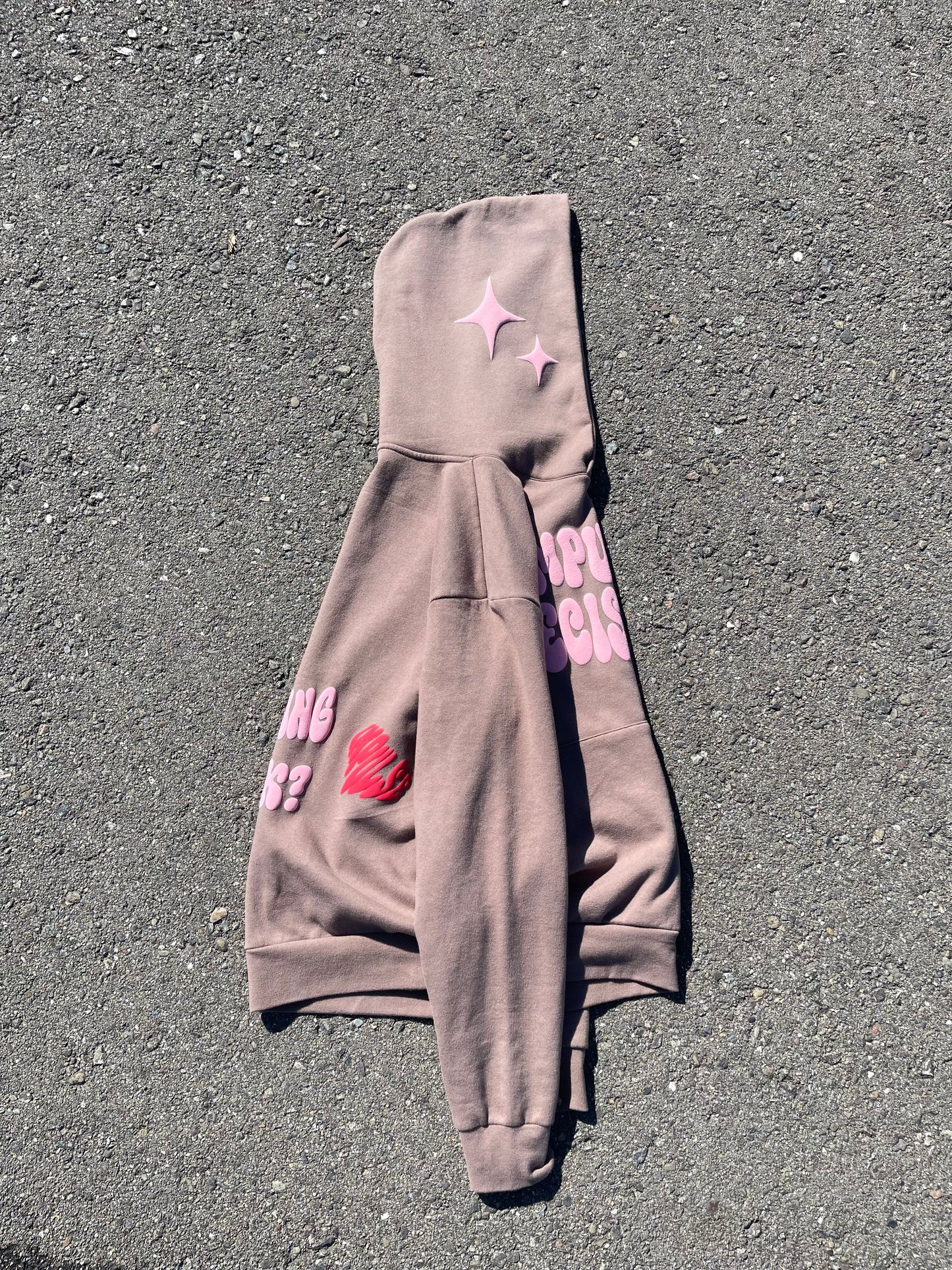 IMPULSE DECISIONS "TAUPE" HOODIE