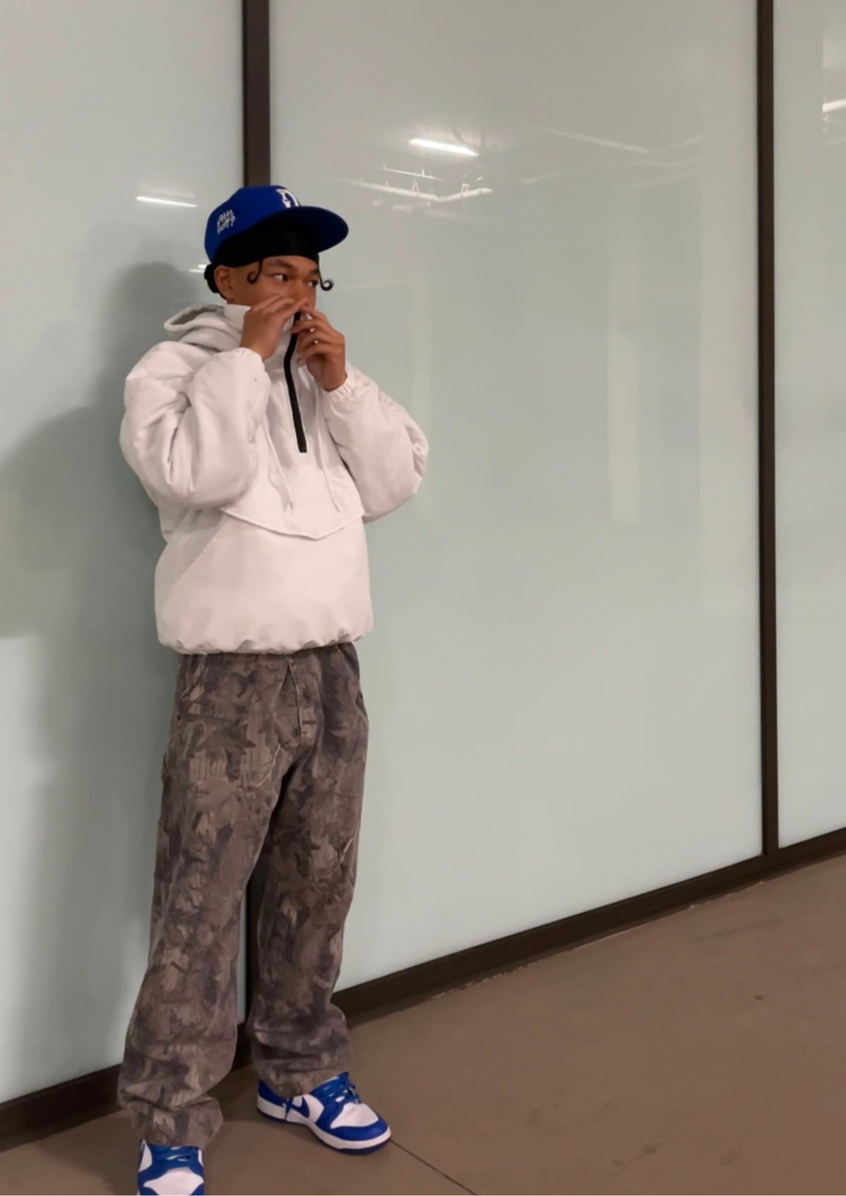 "WHY NOT?" Snapback - BLUE