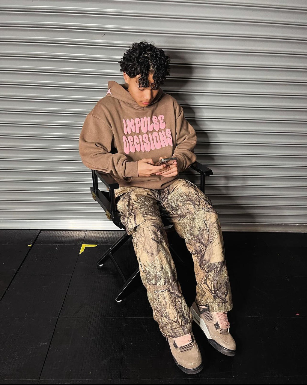 IMPULSE DECISIONS "TAUPE" HOODIE