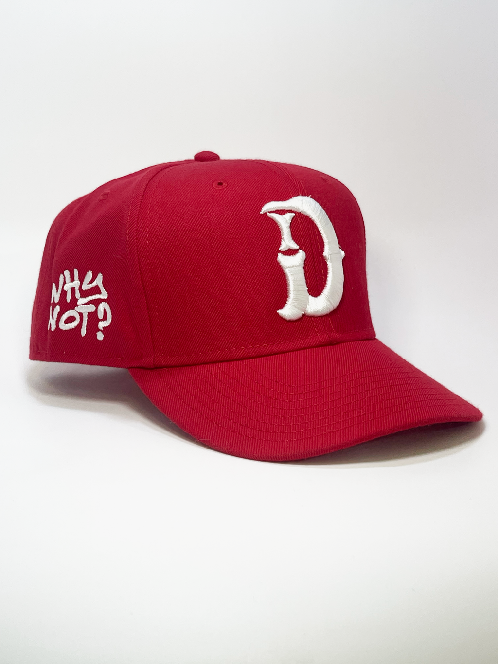"WHY NOT?" Snapback - RED