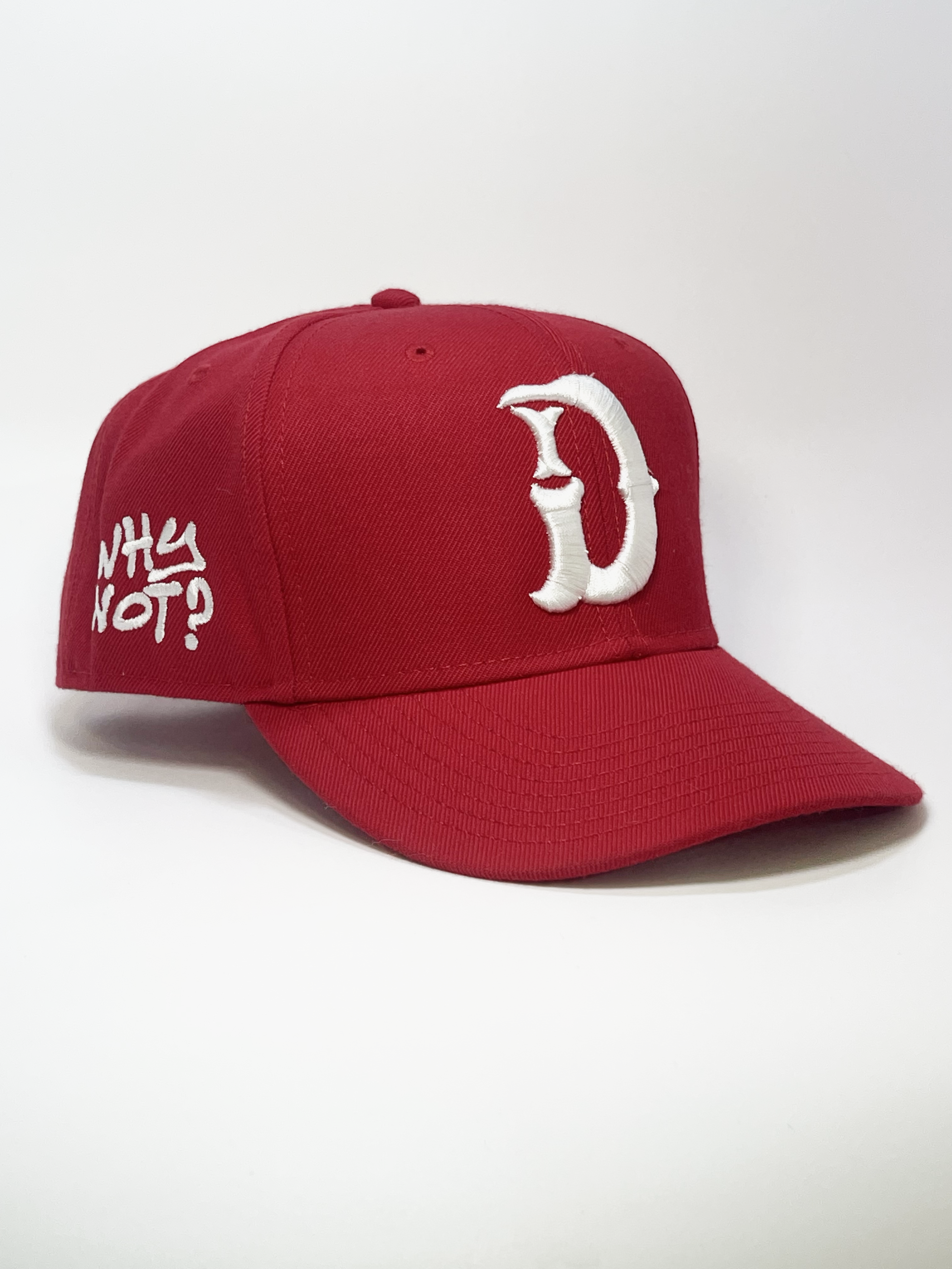 "WHY NOT?" Snapback - RED