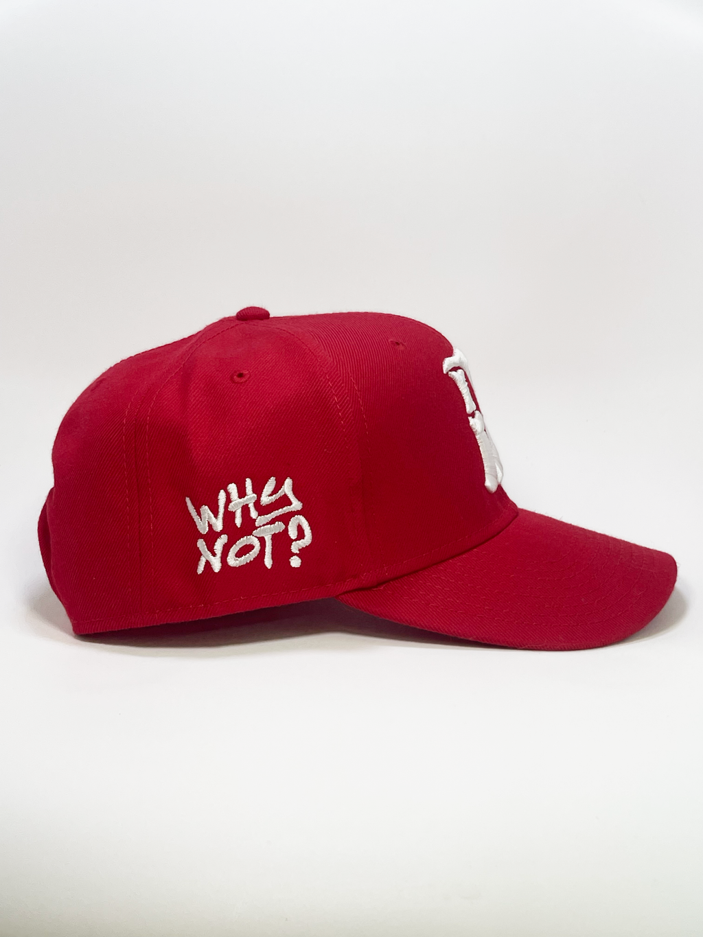 "WHY NOT?" Snapback - RED