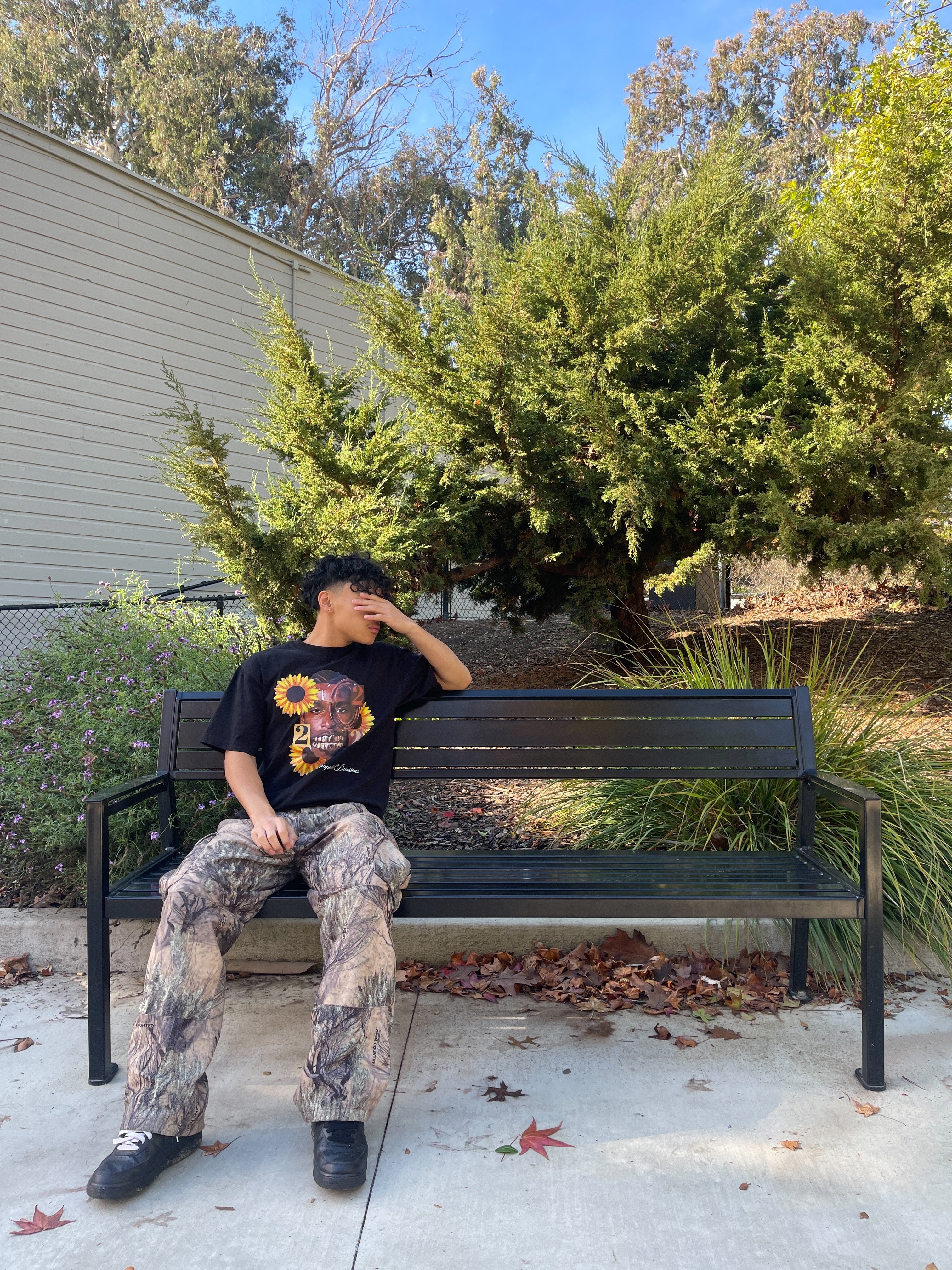 IMPULSE DECISIONS "SGA" BOXY TEE - BLACK