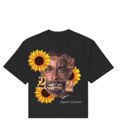 IMPULSE DECISIONS "SGA" BOXY TEE - BLACK