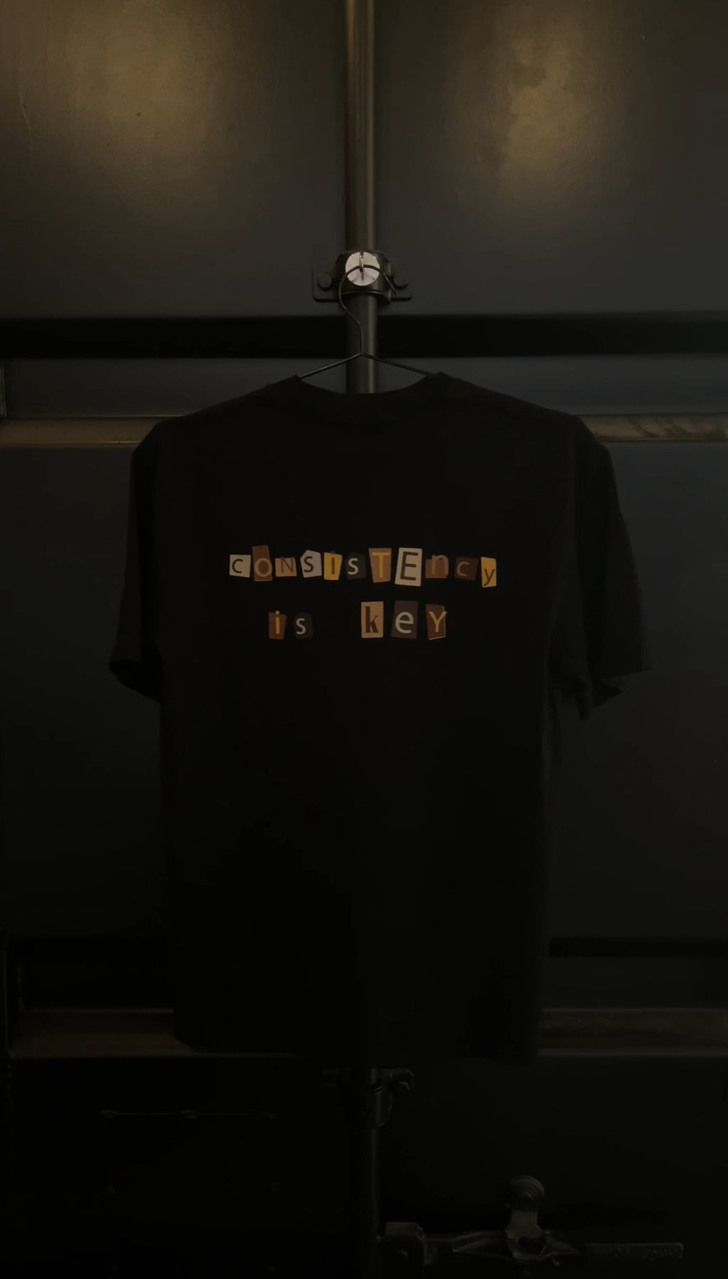 IMPULSE DECISIONS "SGA" BOXY TEE - BLACK