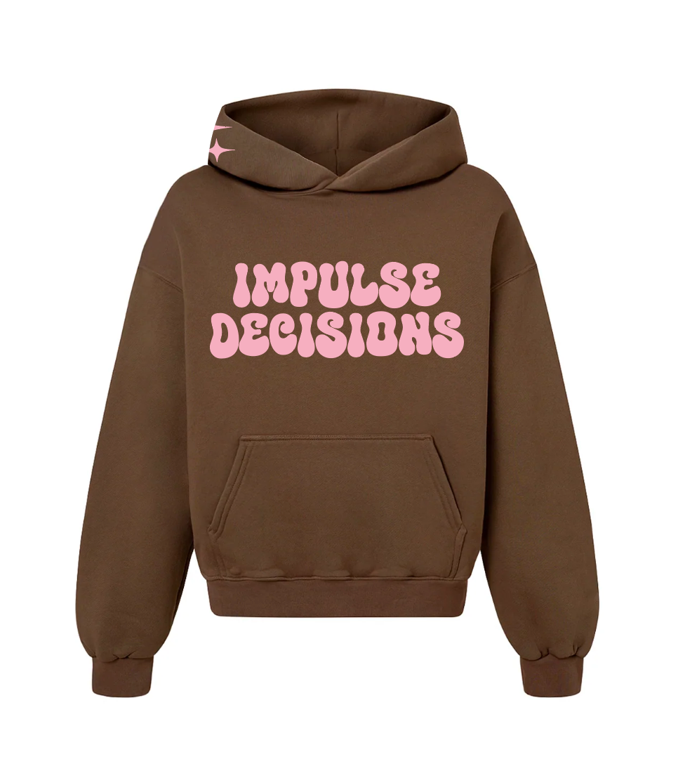 IMPULSE DECISIONS "TAUPE" HOODIE