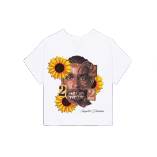 IMPULSE DECISIONS "SGA" BOXY TEE - WHITE