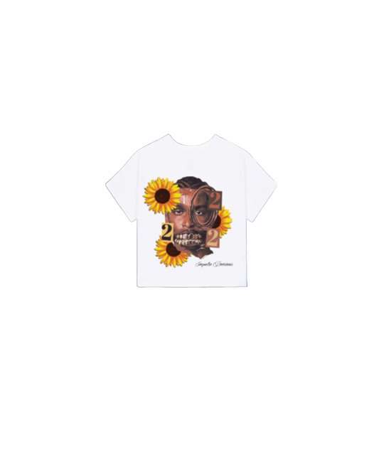 IMPULSE DECISIONS "SGA" BOXY TEE - WHITE