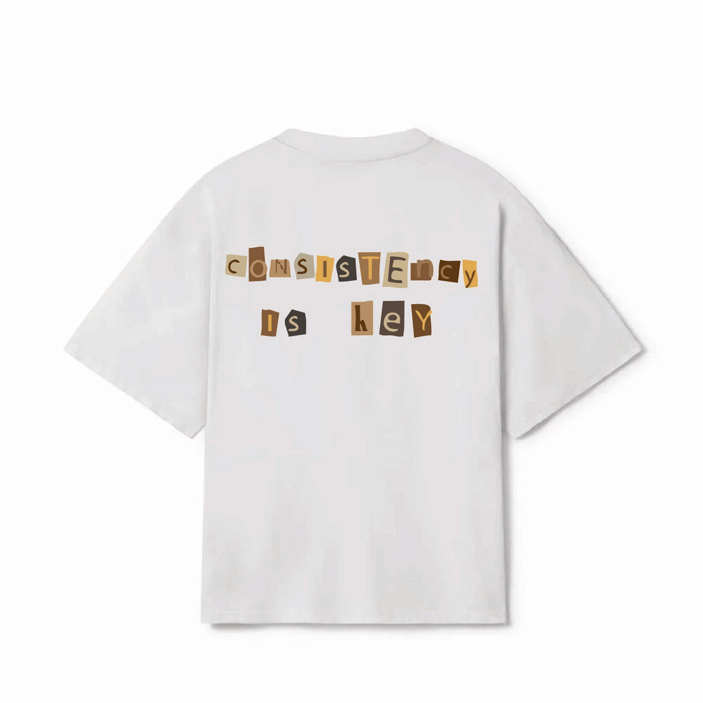 IMPULSE DECISIONS "SGA" BOXY TEE - WHITE